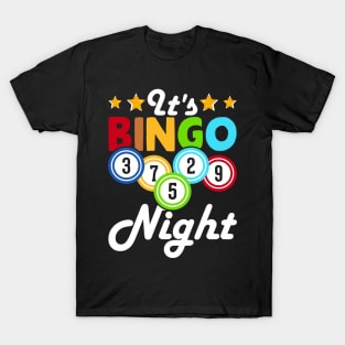 It's Bingo Night T shirt For Women T-Shirt